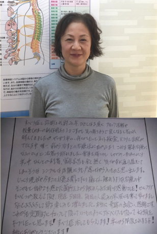 近藤眞子さんの写真とアンケート